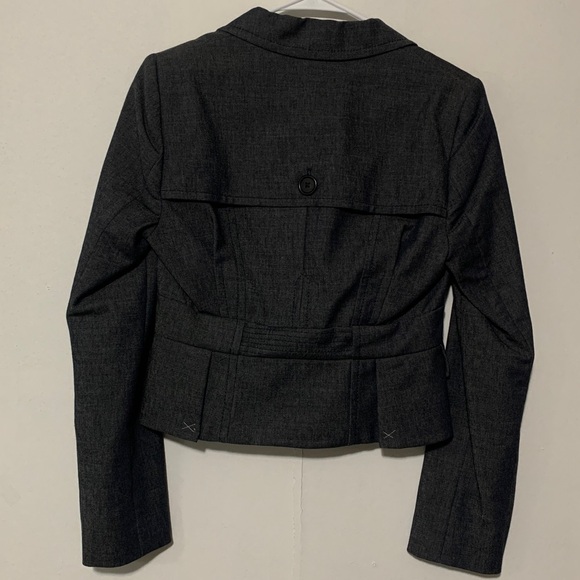 BCBGMaxAzria Dark Grey Blazer Jacket NWT - Picture 5 of 15